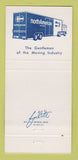 Matchbook Cover - North American Van Lines Dover DE 30 Strike