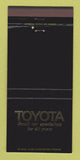Matchbook Cover - Toyota Gale Enfield CT WEAR 30 Strike