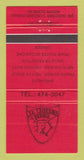 Matchbook Cover - Le Taurfail Rouge Mascouche QC 30 Strike