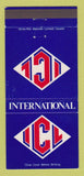 Matchbook Cover - ICL International Trucking Detroit Ann Arbor MI 30 Strike