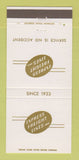 Matchbook Cover - Express Freight Lines Trucking Detroit Milwaukee  30 Strike