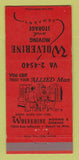 Matchbook Cover - Wolverine Moving Storage Trucking Detroit MI 30 Strike
