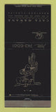 Matchbook Cover - Casa Manana Marathon FL 30 Strike
