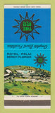 Matchbook Cover - The Inn Royal Palm Beach FL 30 Strike