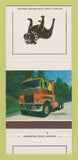 Matchbook Cover - Mack Trucks Semi Allentown PA 30 Strike