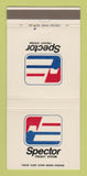 Matchbook Cover - Spector Freight Trucking 30 Strike