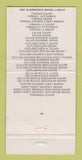 Matchbook Cover - Oldsmobile Rudd Cadillac GMC LaPorte IN WEAR 30 Strike