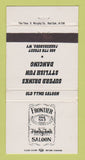 Matchbook Cover - Frontier Saloon Parkersburg WV WEAR 30 Strike