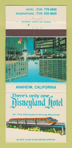 Matchbook Cover - Disneyland Hotel Anaheim CA 30 Strike