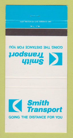 Matchbook Cover - Smith Transport Trucking Toronto ON 30 Strike