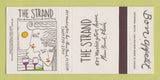 Matchbook Cover - The Strand Restaurant Miami Beach FL 30 Strike