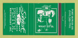 Matchbook Cover - Stick Pistol Restaurant Port Rowan ON WEAR 30 Strike