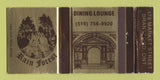 Matchbook Cover - Rain Forest Brantford ON WEAR 30 Strike