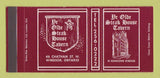 Matchbook Cover - Ye Olde Steak House Tavern Windsor ON SAMPLE 30 Strike