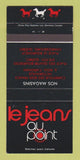 Matchbook Cover - Le Jeans Au Point Ste Foy Charlesbourg QC 30 Strike