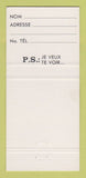 Matchbook Cover - Le Jeans Au Point Ste Foy Charlesbourg QC 30 Strike