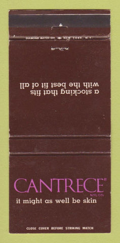 Matchbook Cover - Cantrece Nylon Stockings WEAR 30 Strike