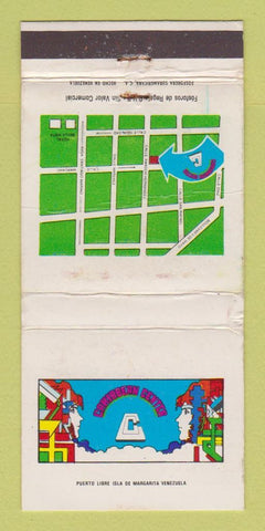 Matchbook Cover - Caribbean Center Venezuela  WORN 30 Strike