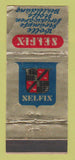 Matchbook Cover - Selfix Clothes Wool Switzerland? WORN 30 Strike