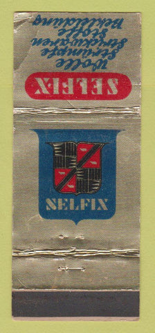 Matchbook Cover - Selfix Clothes Wool Switzerland? WORN 30 Strike