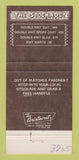 Matchbook Cover - Stockade Men's Clothes Vineland NJ Quakertown PA 30 Strike