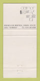 Matchbook Cover - Arret Stop Clothes Daimor Montreal QC WEAR 30 Strike
