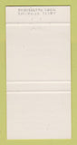Matchbook Cover - Carrefour Jeans Lee Wrangler St Hyacinthe QC RED 30 Strike