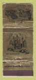 Matchbook Cover - Smarto Shirts Vienna? Parlament Wien Karlskirche WORN