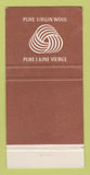 Matchbook Cover - Progress Brand Men's Clothes Sept Iles QC #1 WORN 30 Strike