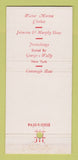 Matchbook Cover - Louis Men's Clothes Boston MA 30 Strike