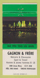 Matchbook Cover - Gagnon Frere Clothes Trois Pistoles QC 30 Strike