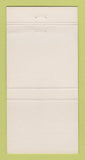 Matchbook Cover - HIS Sportswear Clothes WEAR 30 Strike