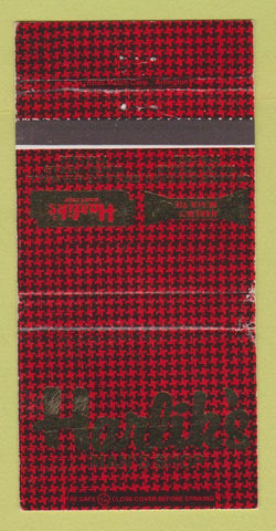 Matchbook Cover - Harlik's Men's Clothes WEAR 30 Strike