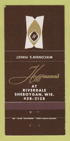 Matchbook Cover - Hoffman's Men's Clothes Sheboygan WI 30 Strike
