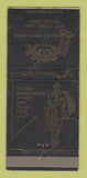 Matchbook Cover - Hoffman's Men's Clothes Dallas TX WEAR 30 Strike