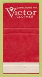 Matchbook Cover - Shipley Men's Clothes Duchesneau Drummondville QC 30 Strike