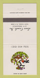 Matchbook Cover - Lomie Casuals Clothes New York City 30 Strike