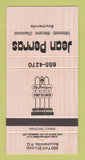 Matchbook Cover - Jean Perras Clothes Boucherville QC 30 Strike