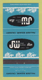 Matchbook Cover - Johnstone Walker Clothes Calgary AB 30 Strike