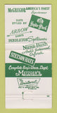 Matchbook Cover - Metzger's Men's Clothes Ashland KS 30 Strike