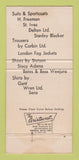 Matchbook Cover - Howard Still's Men's Clothes Anaheim La Habra CA 30 Strike
