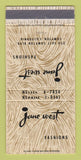 Matchbook Cover - Jane West Women's Clothes Compton CA 30 Strike