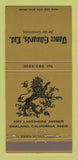 Matchbook Cover - Vance Edwards Men's Clothes Oakland CA 30 Strike