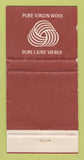 Matchbook Cover - Progress Men's Clothes Robert & Fils Lachine QC WORN 30 Strike