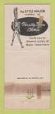 Matchbook Cover - Varsity Town Clothes Baloff's WORN 30 Strike