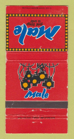 Matchbook Cover - Male Men's Clothes  Atlanta GA WEAR 30 Strike
