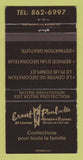 Matchbook Cover - Ernest Paul Clothes Riviere Du Loup QC 30 Strike