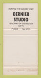 Matchbook Cover - The Boutique Clothes Wentworth NH WEAR 30 Strike
