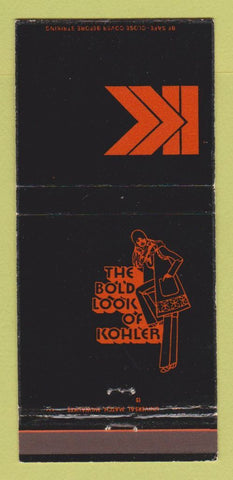 Matchbook Cover - Kohler girlie Clothes? 30 Strike