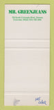 Matchbook Cover - Mr Greenjeans Colorado Denver Colorado SAMPLE 30 Strike